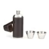 KIKKERLAND Flask Leather