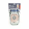 Kikkerland Mason Jar Zip Lock Bags - Large