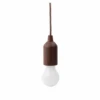 KIKKERLAND Pull Cord Light Bulb Wood
