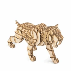 KIKKERLAND Tiger 3D Wooden Puzzle