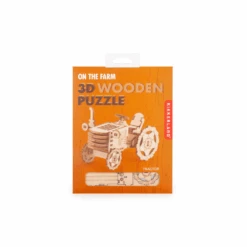 KIKKERLAND Tractor 3D Wooden Puzzle