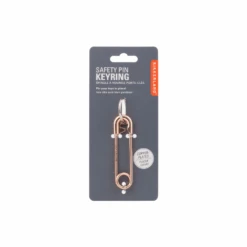 KIKKERLAND Key Ring Safety Pin Copper