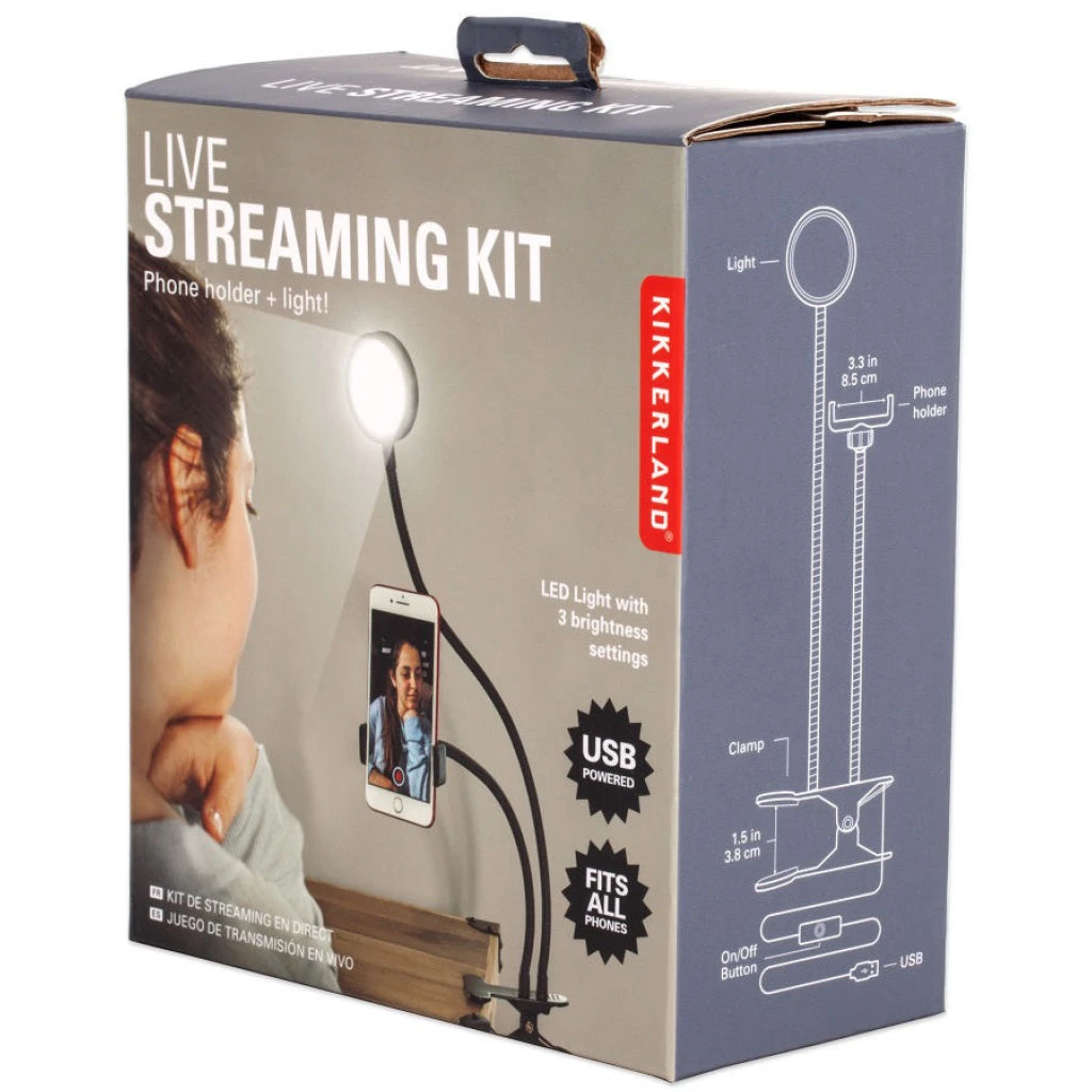 KIKKERLAND Live Streaming Kit 2 KIKKERLAND Live Streaming Kit - Image 2