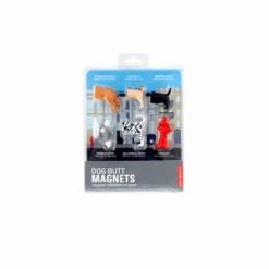 KIKKERLAND Dog Butt Magnets 6 Per Set