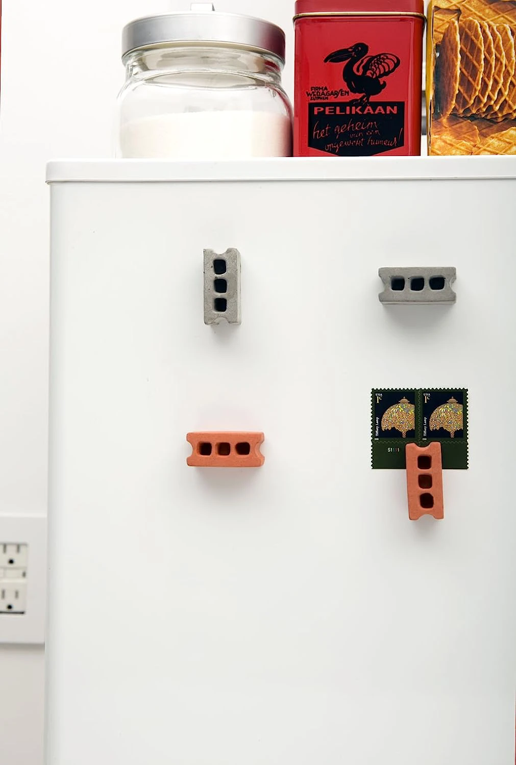 Cinder Block Magnets By Kikkerland 3 Cinder Block Magnets By Kikkerland - Image 3