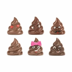 KIKKERLAND Emoji Poop Magnets