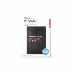 KIKKERLAND Peg A Message Large