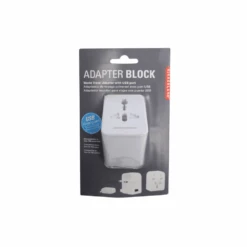 KIKKERLAND Travel Adapter With USB