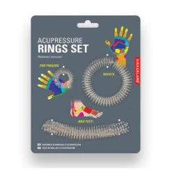 KIKKERLAND Acupressure Rings Set