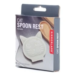 KIKKERLAND Cat Spoon Rest -Kikkerland cat spoon rest packaging
