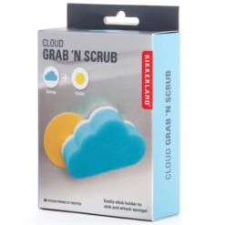 KIKKERLAND Cloud Grab 'N Scrub -Kikkerland cloud grab n scrub packaging
