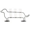 KIKKERLAND Doggy Triple Tube Vase