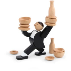 KIKKERLAND Don't Tip The Waiter Stacking Game