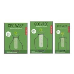 KIKKERLAND Geo Vase Propagation Station -Kikkerland geo vase propagation station packaging