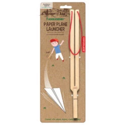 KIKKERLAND Huckleberry Paper Plane Launch
