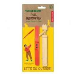 KIKKERLAND Huckleberry Pull Helicopter 5 KIKKERLAND Huckleberry Pull Helicopter -Kikkerland huckleberry pull helicopter packaging