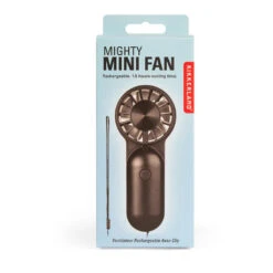 KIKKERLAND Mighty Mini Fan -Kikkerland mighty mini fan packaging