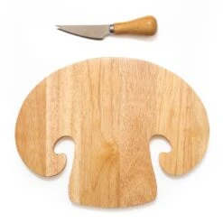 KIKKERLAND Mushroom Cutting Board & Knife
