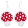 KIKKERLAND Mushroom Scrub Sponges Set Of 2
