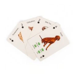 KIKKERLAND Paws & Play Playing Cards