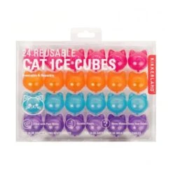KIKKERLAND Reusable Cat Ice Cubes -Kikkerland reusable cat ice cubes packaging