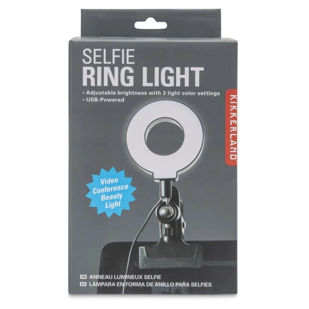 KIKKERLAND Selfie Ring Light 4 KIKKERLAND Selfie Ring Light - Image 4