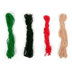 KIKKERLAND Tulips Punch Needle Kit -Kikkerland tulips punch needle kit yarn