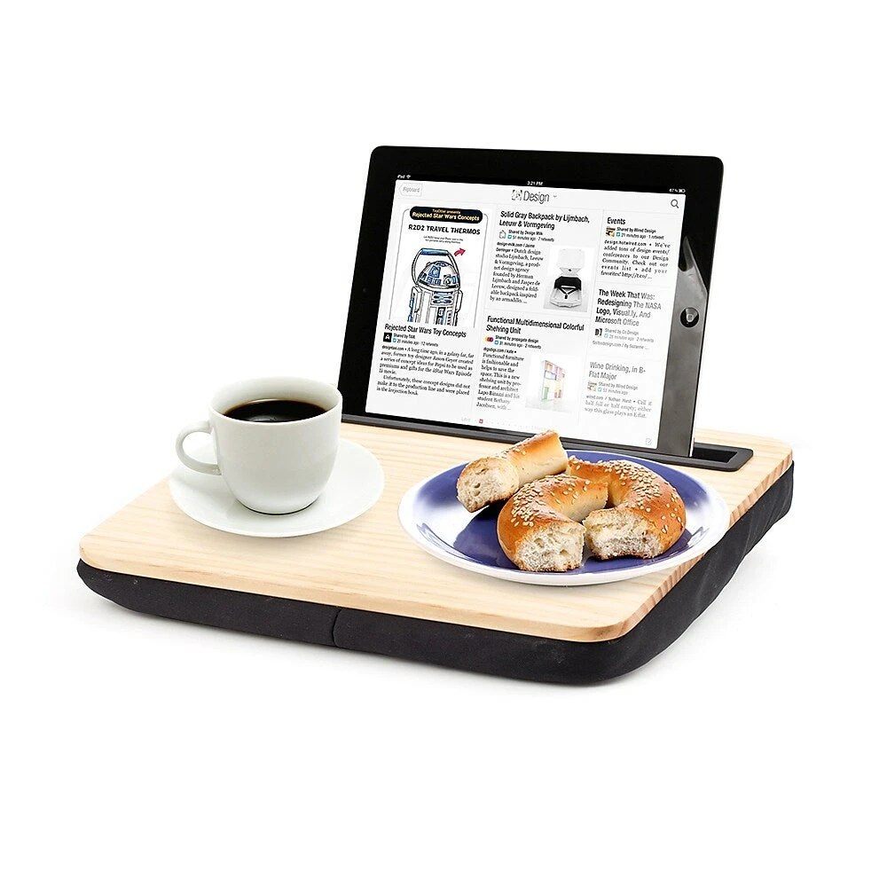 Kikkerland IBed Lap Desk Wood 2 Kikkerland IBed Lap Desk Wood - Image 2