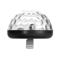 Kikkerland Black Phone Disco Light