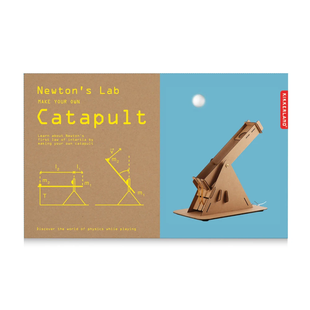 Kikkerland DIY Catapult Kit 1 Kikkerland DIY Catapult Kit