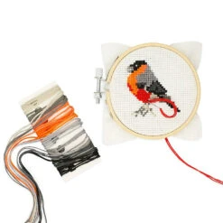 Kikkerland Cross Stitch Kit - Bird