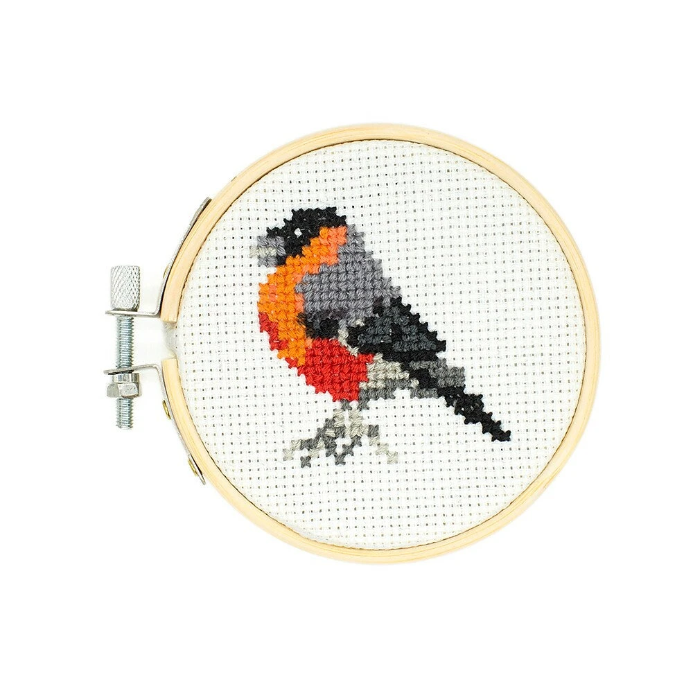 Kikkerland Cross Stitch Kit - Bird 2 Kikkerland Cross Stitch Kit - Bird - Image 2