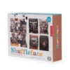 Kikkerland Refunzzle/Shuffleface Puzzle - 4 X 100 Pieces