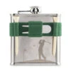 Kikkerland 6oz Golf Flask