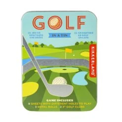 Kikkerland Mini Golf Game In A Tin