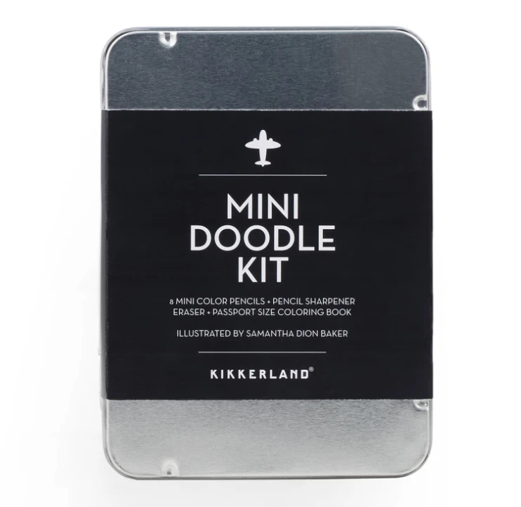 Kikkerland Mini Doodle Kit 1 Kikkerland Mini Doodle Kit