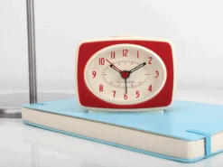 Kikkerland Retro Alarm Clock – Red -Kikkerland ScreenShot2021 12 14at10.53.41PM