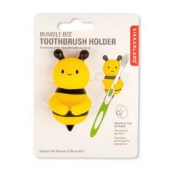KIKKERLAND Bumble Bee Toothbrush Holder -Kikkerland bumble bee toothbrush holder packaging