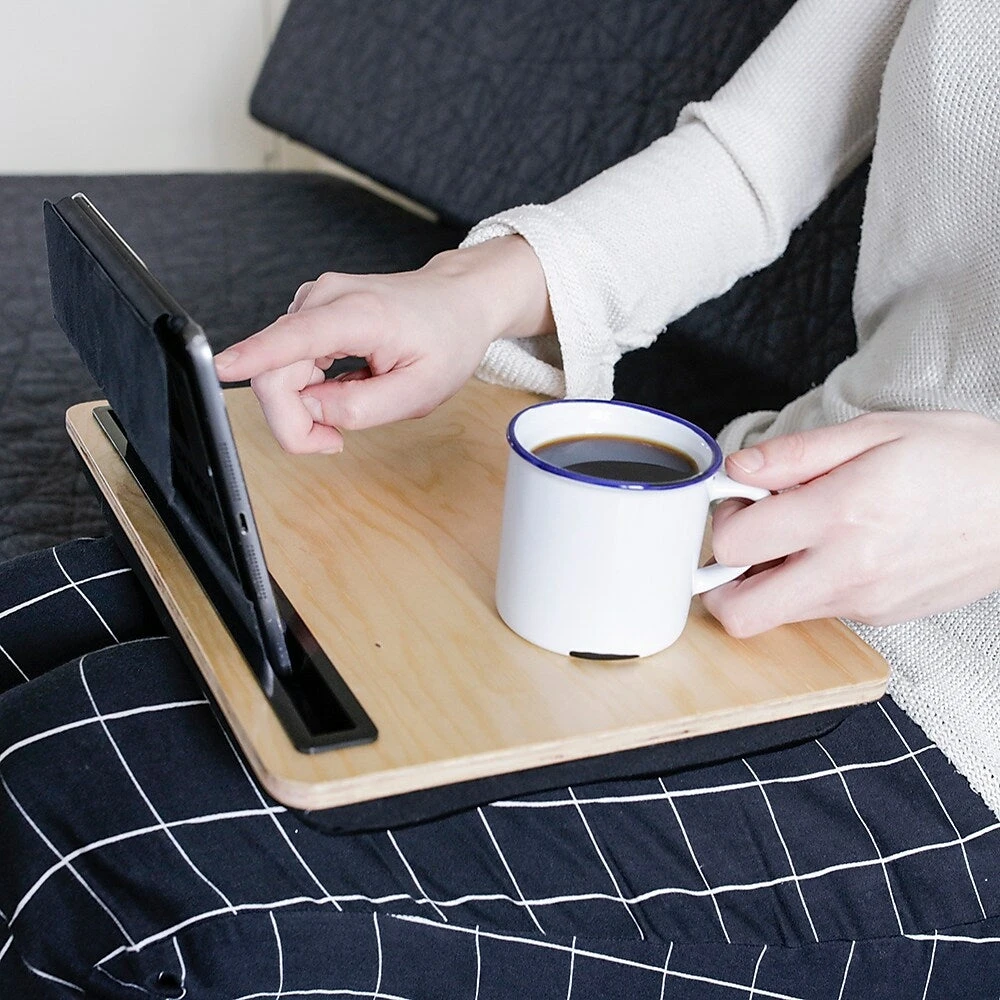 Kikkerland IBed Lap Desk Wood 3 Kikkerland IBed Lap Desk Wood - Image 3