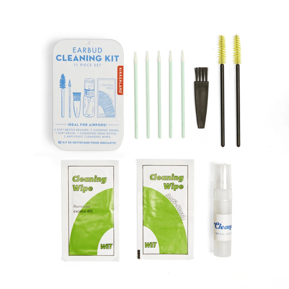 Kikkerland 11-Piece Earbud Cleaning Kit 2 Kikkerland 11-Piece Earbud Cleaning Kit - Image 2