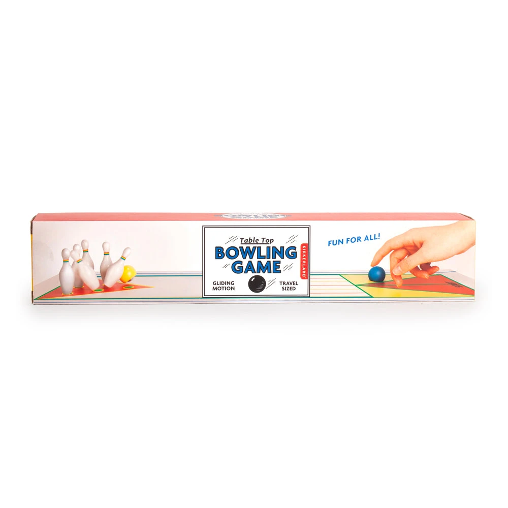 Kikkerland Table Top Bowling Game 1 Kikkerland Table Top Bowling Game