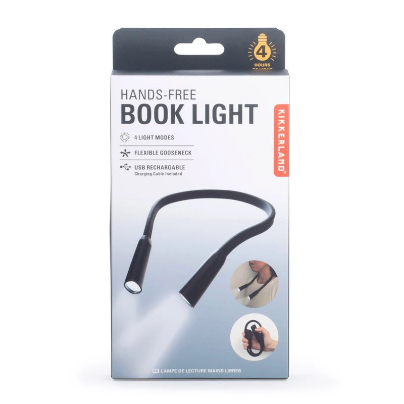 KIKKERLAND Hands-Free Book Light 1 KIKKERLAND Hands-Free Book Light