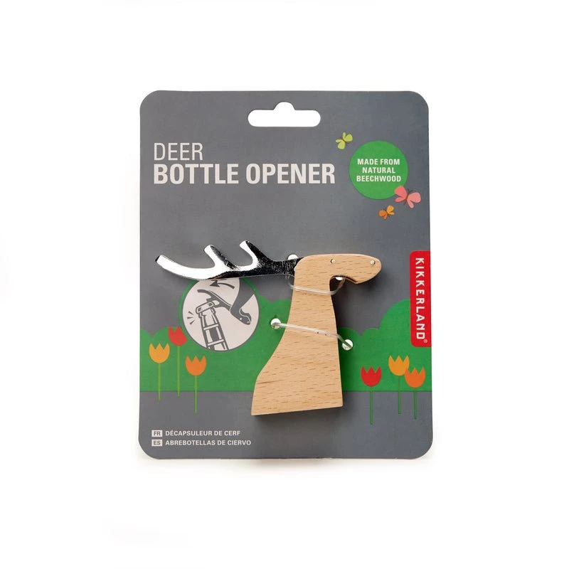 KIKKERLAND Deer Bottle Opener 2 KIKKERLAND Deer Bottle Opener - Image 2