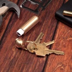 KIKKERLAND Valet Brass Keyring -Kikkerland kikkerland key kikkerland valet brass keyring 14476883001428