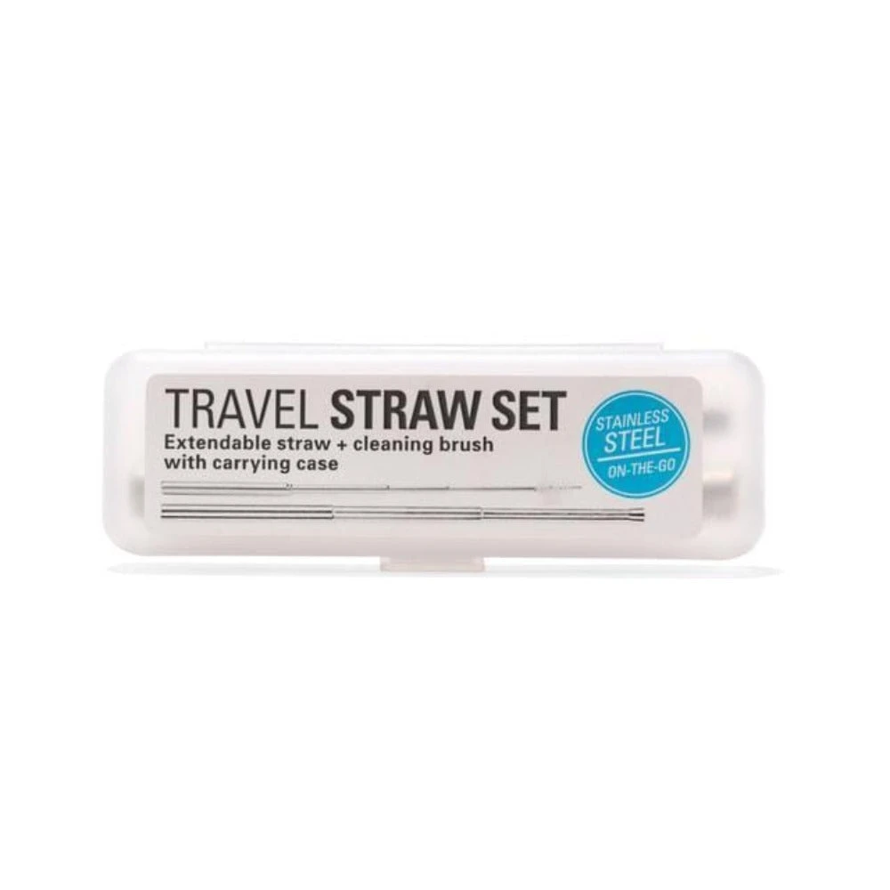 KIKKERLAND Travel Straw Set 7 KIKKERLAND Travel Straw Set - Image 7