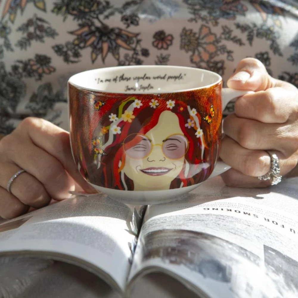 KIKKERLAND Janis Joplin Mug 2 KIKKERLAND Janis Joplin Mug - Image 2