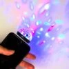 KIKKERLAND Black Phone Disco Light