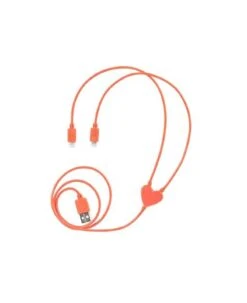 KIKKERLAND IPhone Heart 2-in-1 Dual Charging Cable